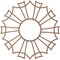Ekena Millwork Augustus Wood Fretwork Pierced Ceiling Medallion, Wood (Paint Grade), 28"OD x 9 7/8"ID x 3/8"T CMWP28X28X0375AUMF - alternate 5